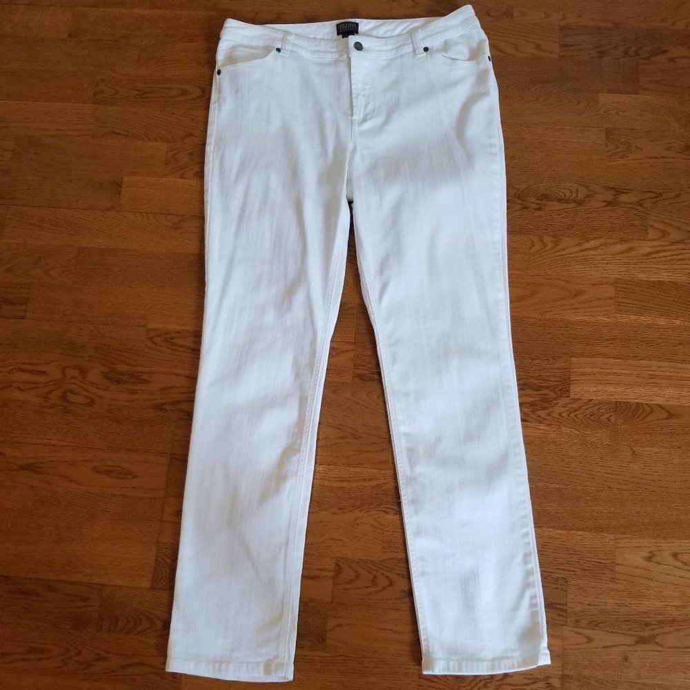 Additions by Chico's White Jeans